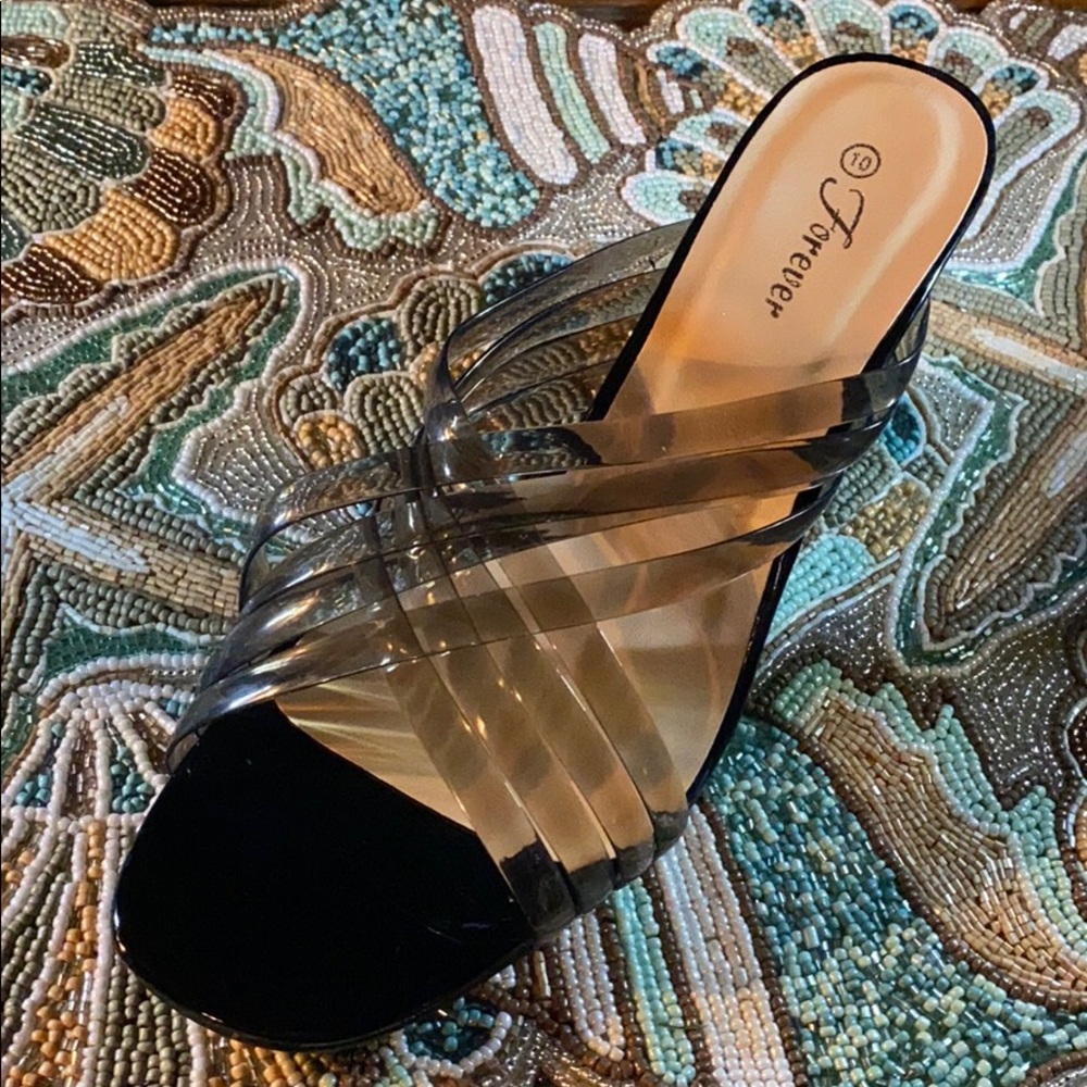 FOREVER  Wedge Heel Sandals - Brand New in Box